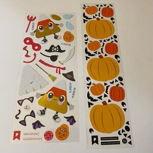 Pipsticks Corny Costumes & Pumpkin Portraits Halloween Stickers Set